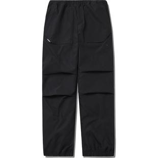 骆驼男装运动秋冬新款户外宽松廓形束脚休闲裤防泼水工装长裤子男