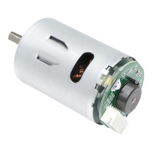 MG545大扭矩高速有刷电机飞轮系统专用定制6mm出轴霍尔测速编码器