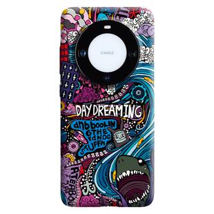 适用华为mate60pro新款手机壳镜头全包防摔mate60pro+外壳女男款硬壳磁吸高级感小众超薄磨砂mate60保护壳套