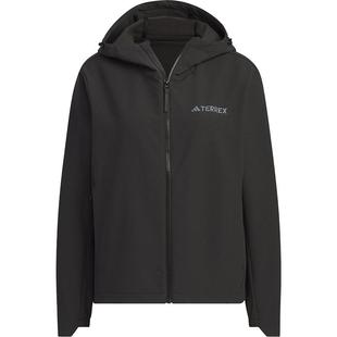 Adidas/阿迪达斯官方正品新款女士户外加绒运动连帽软壳衣IL9013