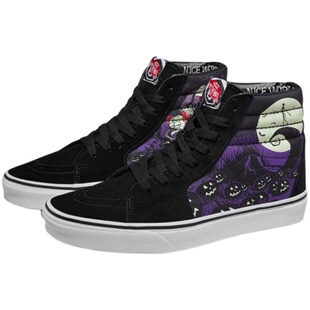 VANS 范斯迪士尼联名万圣节限定浪姐男女同款板鞋VN0A4BV6T35现货