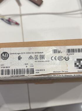 议价AB罗克韦尔1756-IB32模块，，美国，