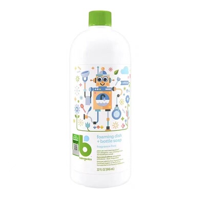 BabyGanics纯天然奶瓶餐具清洁液