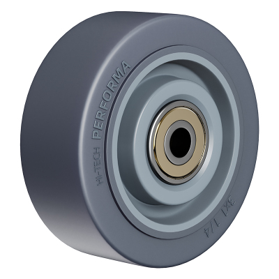 静音脚轮单轮软胶轮子配件