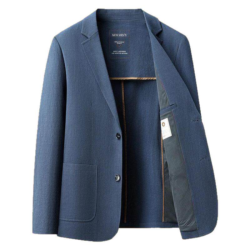 休闲正装礼服纯棉商务西服高端韩