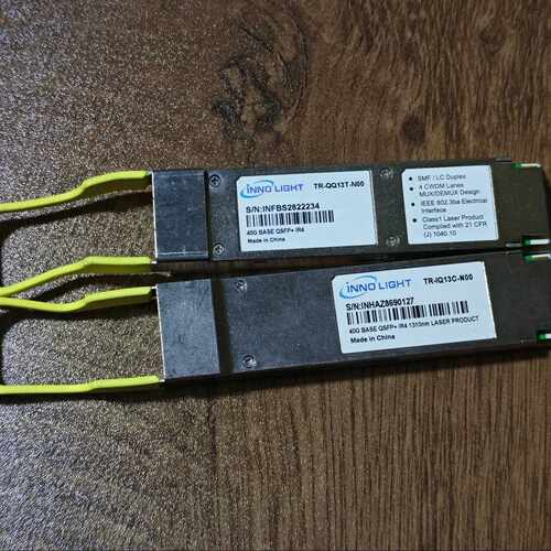 询价INNO LIGHT 40G QSFP光模块 成色几乎