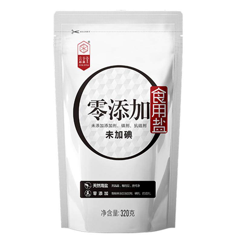 益盐堂零添加未加碘海盐