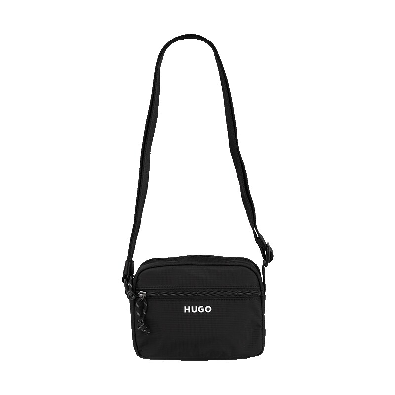 HugoBoss图案单肩斜挎包男