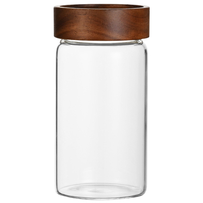 高硼硅玻璃咖啡粉密封罐