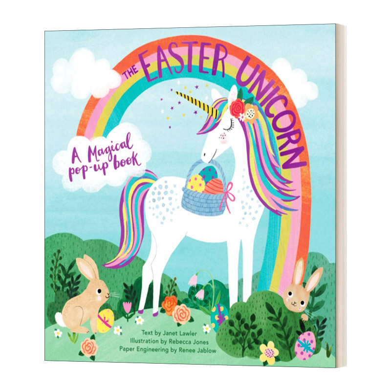 英文原版绘本 The Easter Unicorn 复活节的独角兽 儿童绘本 精装 英文版 进口英语原版书籍