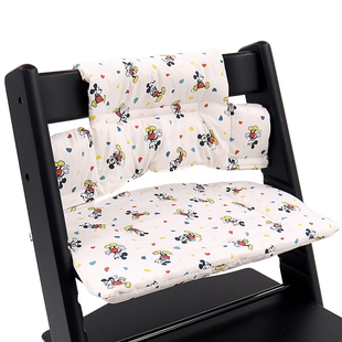 成长椅坐垫适用st防水耐脏吃饭椅宝宝餐椅配件婴儿通用棉靠垫