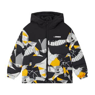 361童装男童连帽羽绒服2024秋冬装新款儿童中大童运动外套上衣