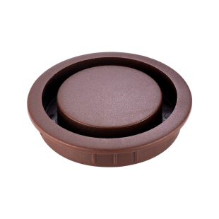 50mm透气孔装饰盖燃气柜鞋柜家具通气孔橱柜门榻榻米排气孔盖塑料