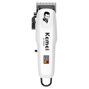 Kemei科美PG809A理发器刀头可调液晶数显发廊美发专业电推剪家用