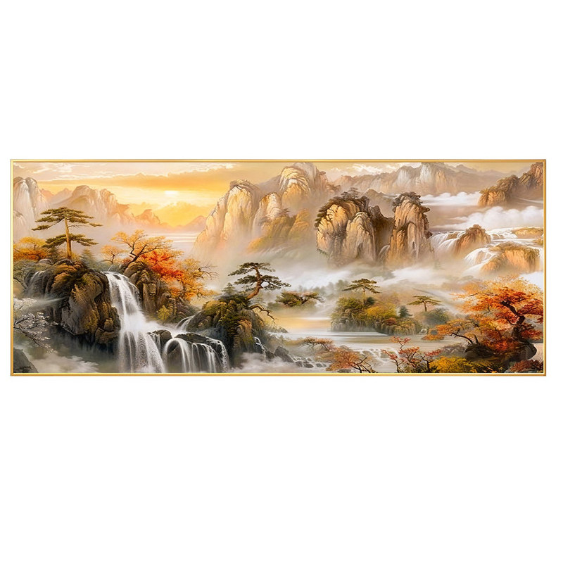 鸿运当头钻石画方钻满点钻十字绣
