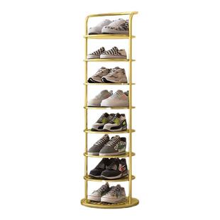 鞋架架子家用门口简易窄小收纳小型小窄神器鞋柜铁艺多层空间宿舍