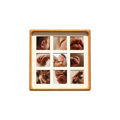 满月百天周岁胎毛成长纪念相框