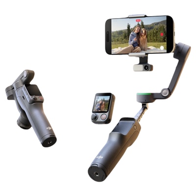 【京东】大疆DJI Osmo Mobile 8P 手机稳定器om8p 防抖手持云台稳定器三轴增稳遥控自拍AI追踪 360跟拍Vlog