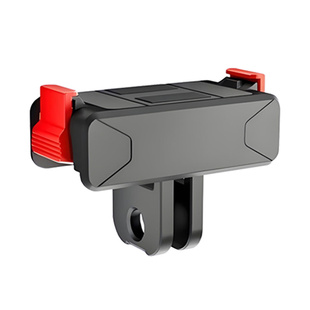 适用大疆Action6/3/4/5pro磁吸转接座osmo360底座运动相机快拆大疆Nano快拆转接底座大疆三脚架配件链接底座