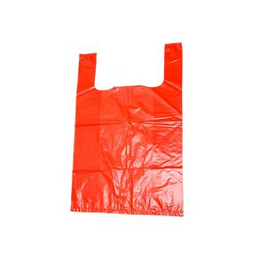 红色塑料袋加厚手提袋子蔬菜水果打包袋中小号购物袋方便袋背心袋