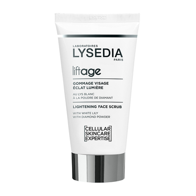 lysedia微晶钻石面膜涂抹式清洁面膜面部身体磨砂膏秋冬女生125ml