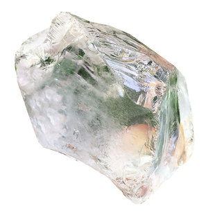 天然梵天透体阿塞原矿白水晶原石雕刻原石矿石办公室摆件一物一图