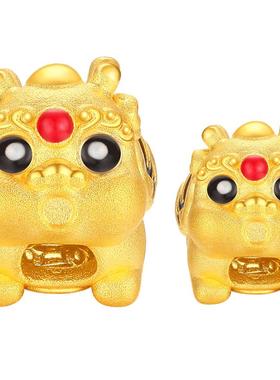 吞金兽转运珠貔貅潮宏基