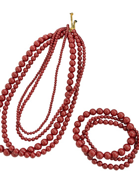 手链人造珍珠手链显白