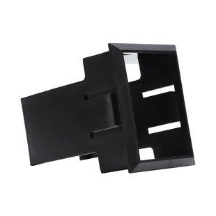 C45空开支架小型断路器支架DZ47空气开关暗装固定架框1P2P3P4P