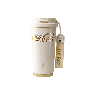 germ可口可乐联名保温杯女生式高颜值女士咖啡杯情侣款男生水杯子