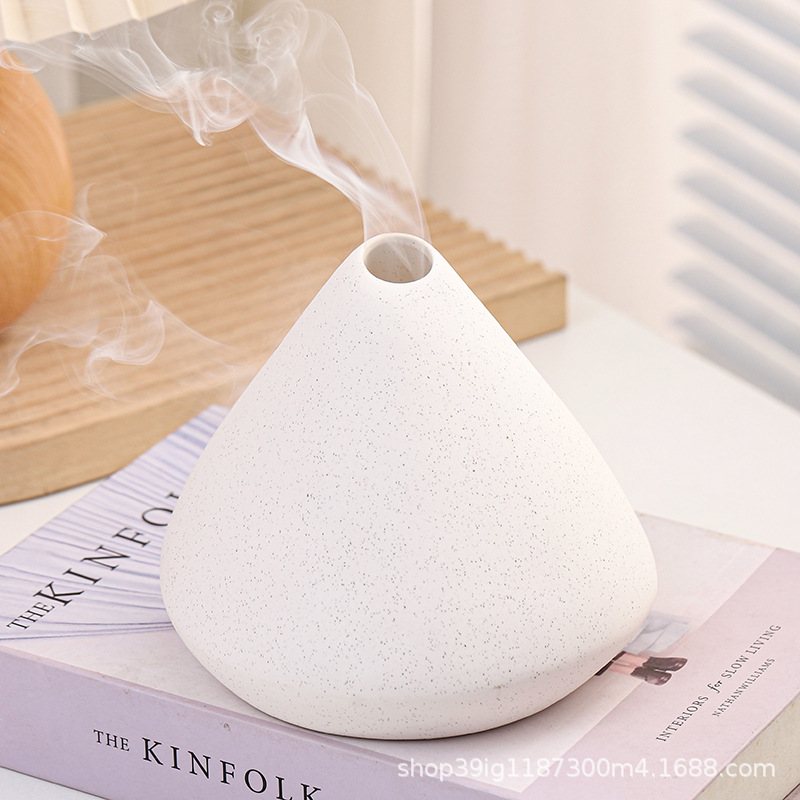 陶瓷香炉秘鲁圣木鼠尾草燃烧托盘支架 palo santo holder香炉香座