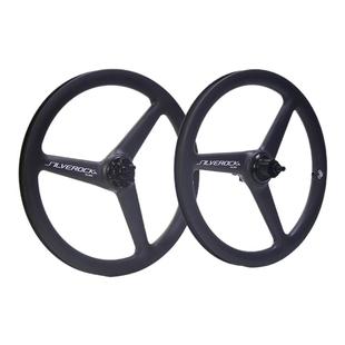 SILVEROCK 碳纤维 三刀 轮组349碟刹折叠自行车小布专用 3刀 NEO