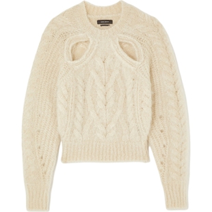 【折扣】Isabel Marant Etoile秋冬女士挖剪绞花针织毛衣