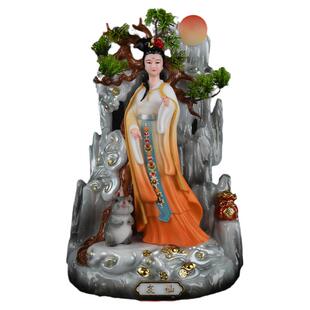 拜月灰家太爷灰家太奶真身招财老鼠灰哥哥灰姐姐姑娘平安神像摆件