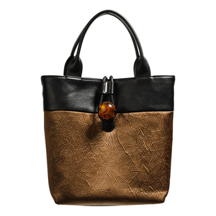 【小优家包包】HOYOZI原创 琥珀珠托特手拎小包秋季包包女款斜挎