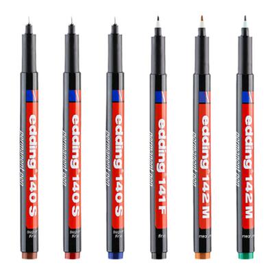 edding防水记号笔不掉色塑料专用