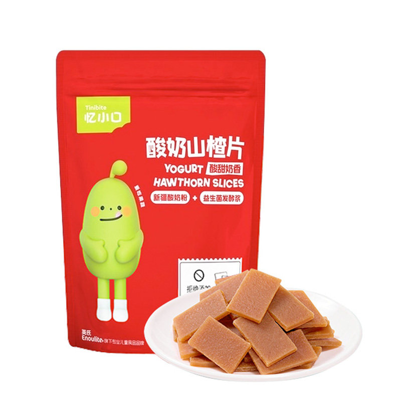 英氏忆小口酸奶山楂片酸甜开胃