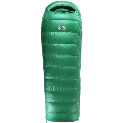 黑冰超轻信封式鹅绒便携隔脏睡袋