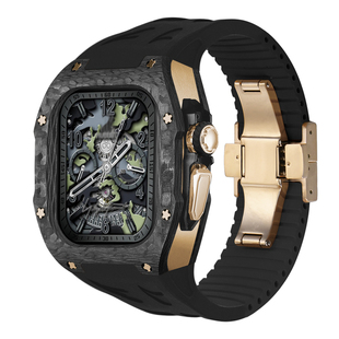 适用AppleWatchUltra3碳纤维表壳表带AppleWatch11金属改装Ultra2/iWatchUltra苹果手表带S11S10保护套49mm