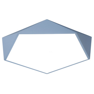 卧室灯书房儿童房间灯led吸顶灯马卡龙创意个性灯饰几何灯具纤薄