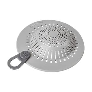 日式硅胶地漏过滤网排水口毛发浴室厨房下水道防臭垫家用防堵水塞