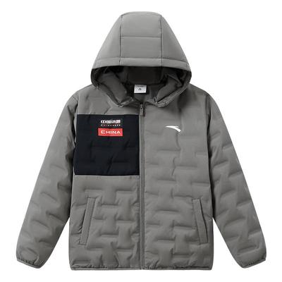 管道防钻绒羽绒服安踏儿童轻薄羽