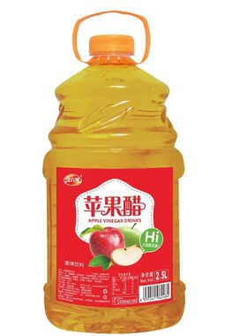 年货 5斤装苹果醋饮料 苹果汁饮品 大瓶饮料  2.5L 大桶果味饮料