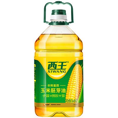西王非转基因玉米胚芽油食用油4L×1桶