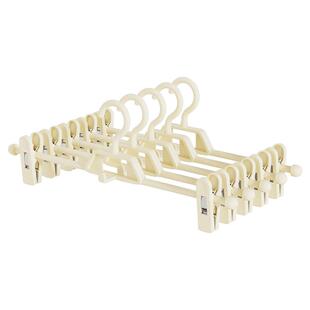 裤架裤夹家用无痕衣柜凉挂裤子专用衣架多功能收纳晒jk裙夹子挂架