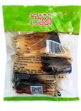 200g*5袋杭州特产休闲笋干富春龙