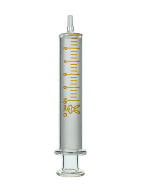 玻璃针筒1ml蓝芯/2/5/10/20/30/50/100ml点胶加墨灌肠取样注射器