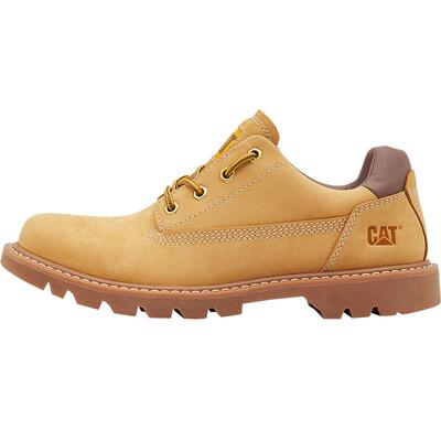 CAT卡特26春季新品男士户外软橡胶大底轻便休闲鞋时尚舒适皮鞋