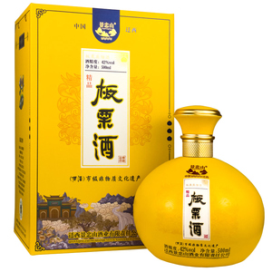 景忠山礼盒装板栗酒中高度配制酒