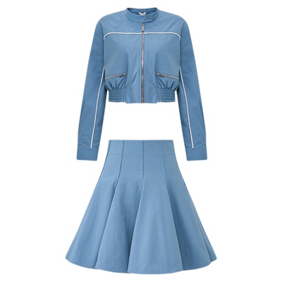 lostinecho运动短夹克外套半裙